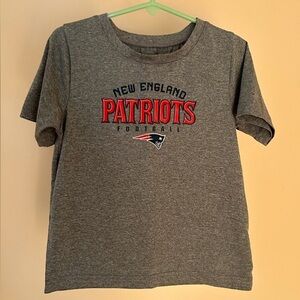 New England Patriots Toddler Tee | 4T | Heather Grey Athletic 🏈